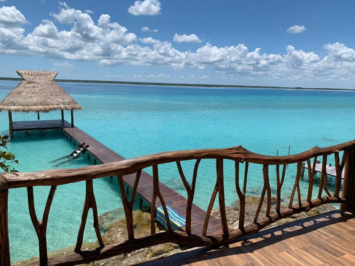 Xoot Kaana Villa Vista Laguna Bacalar Zewnętrze zdjęcie