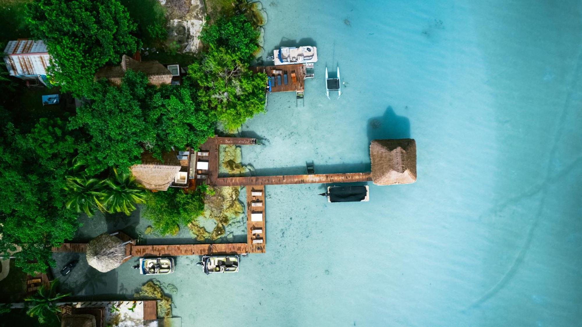 Xoot Kaana Villa Vista Laguna Bacalar Zewnętrze zdjęcie