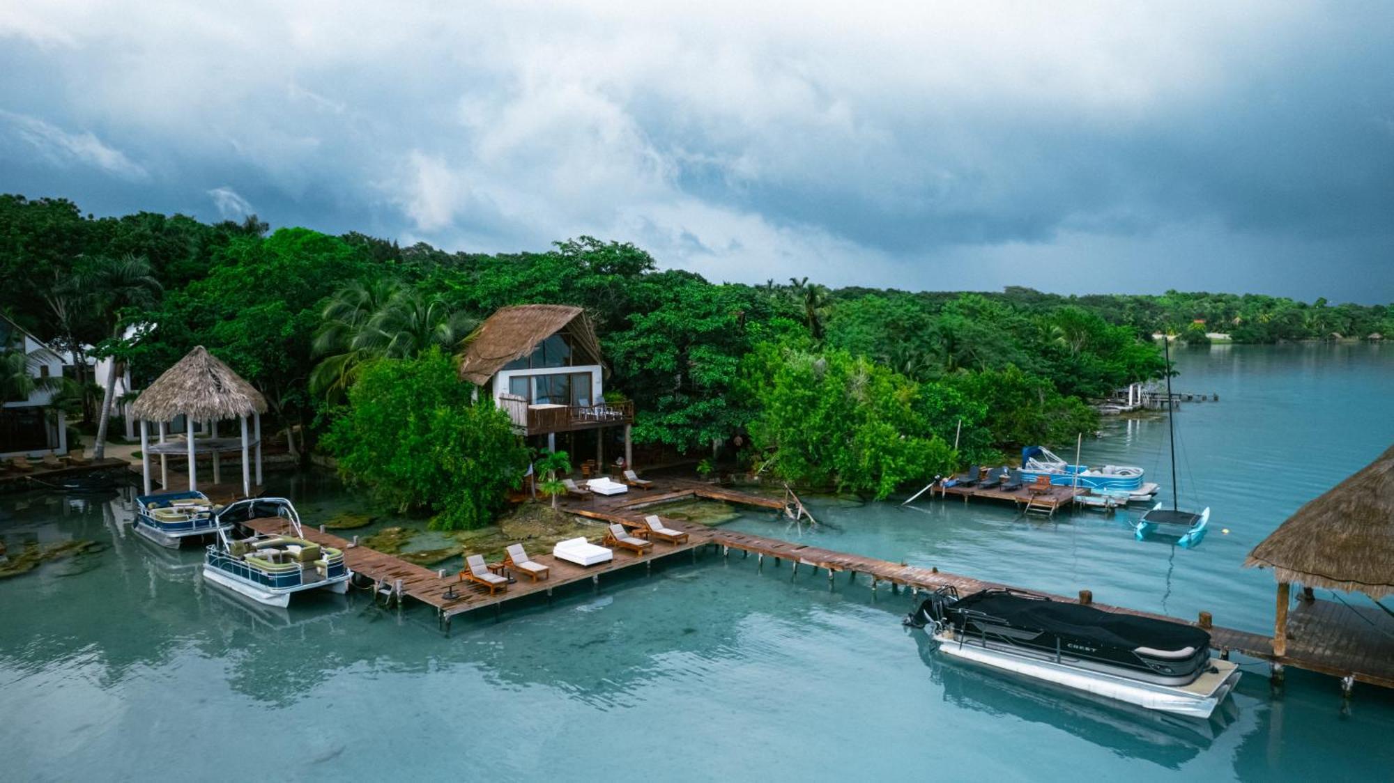 Xoot Kaana Villa Vista Laguna Bacalar Zewnętrze zdjęcie