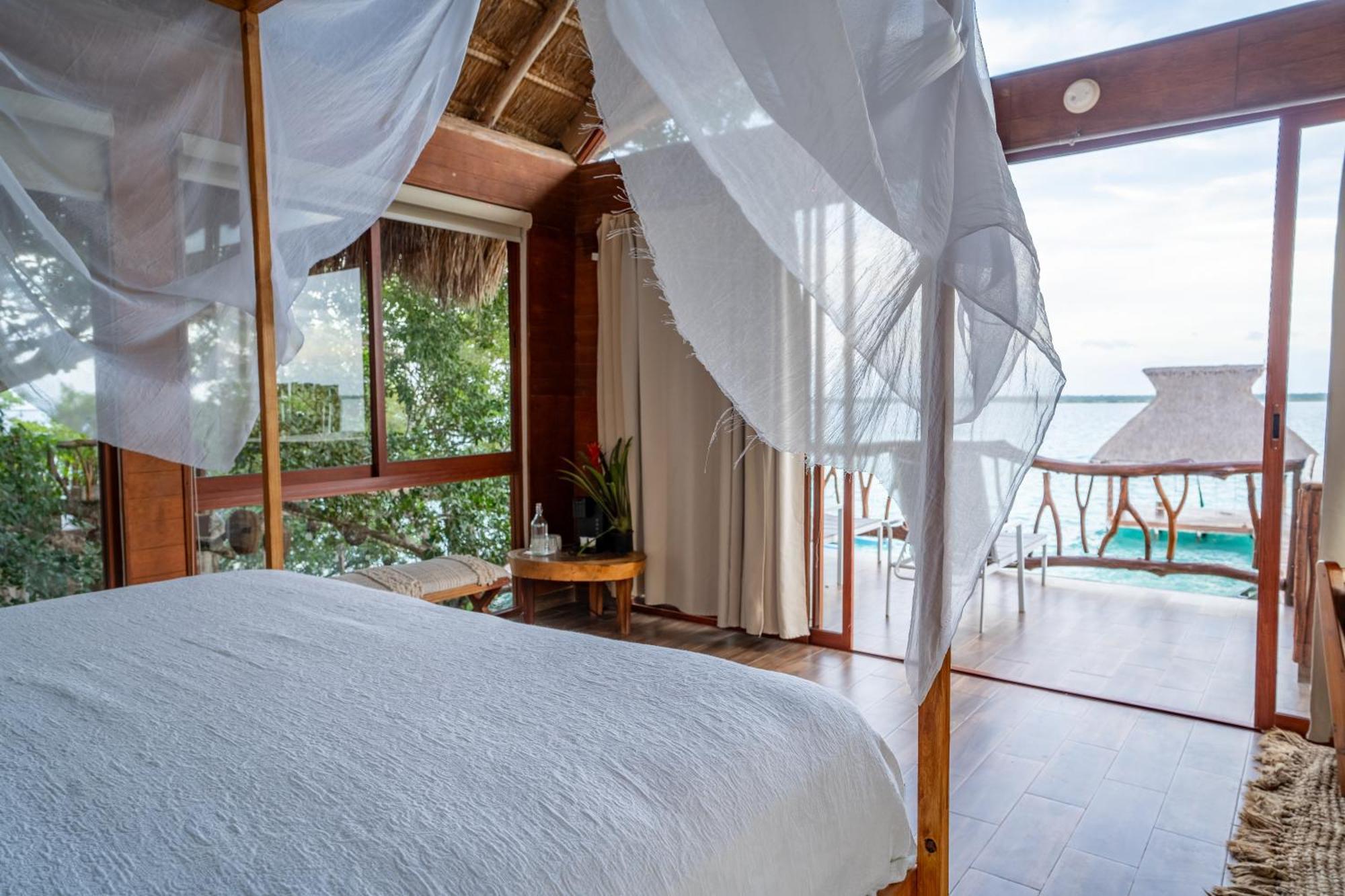 Xoot Kaana Villa Vista Laguna Bacalar Zewnętrze zdjęcie