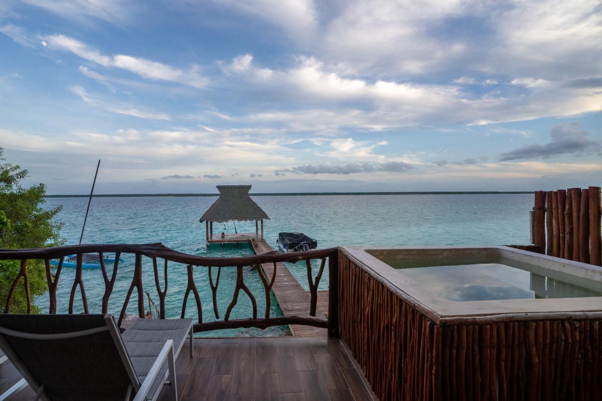 Xoot Kaana Villa Vista Laguna Bacalar Zewnętrze zdjęcie